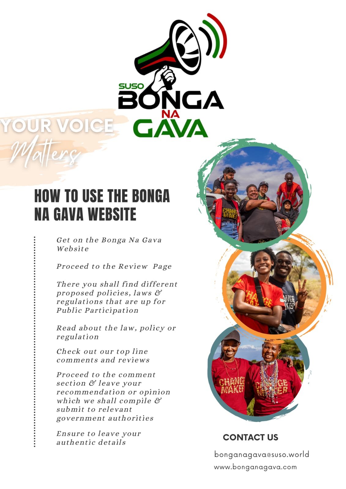 How to use BNG Site flyer